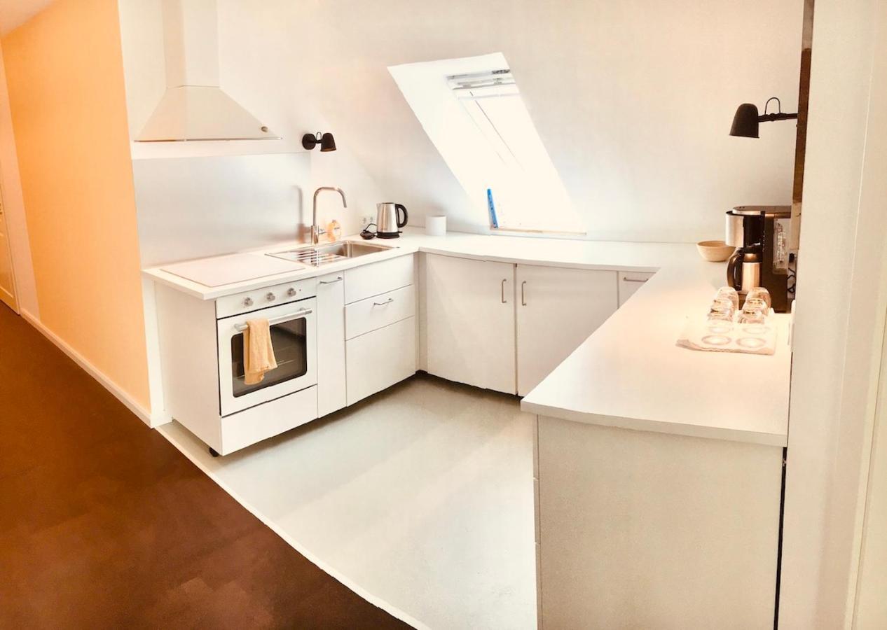 Moorblick! Grosse Dachwohnung Mit Kamin Und Sauna Leck ภายนอก รูปภาพ