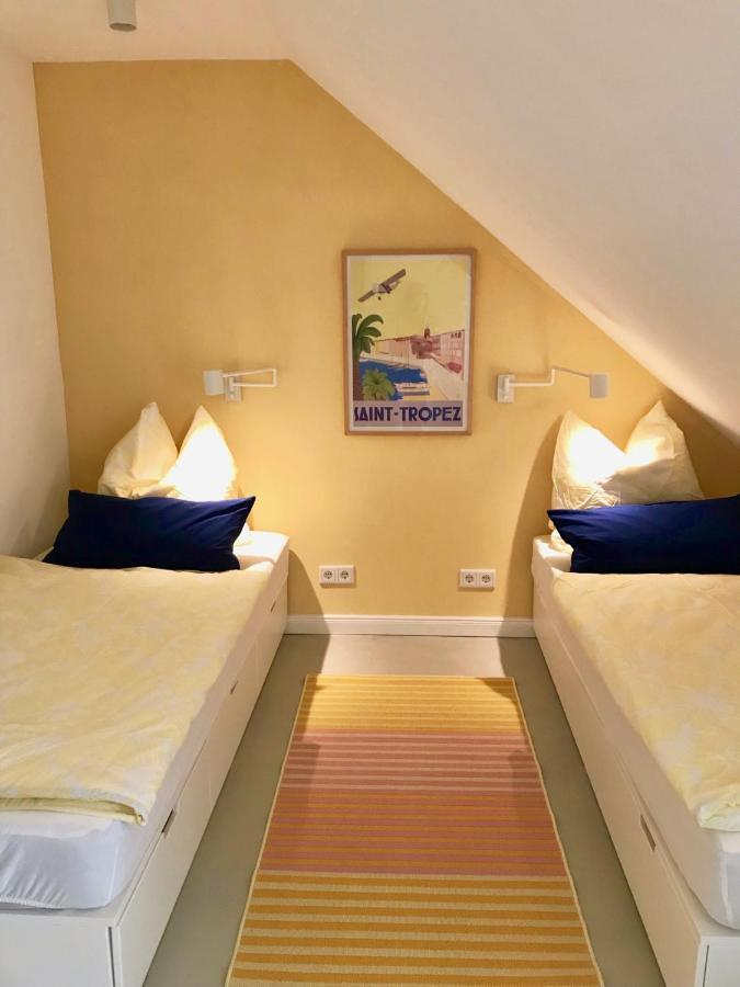 Moorblick! Grosse Dachwohnung Mit Kamin Und Sauna Leck ภายนอก รูปภาพ