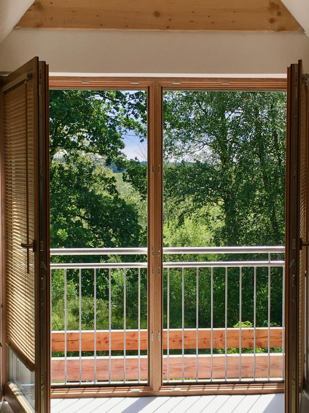 Moorblick! Grosse Dachwohnung Mit Kamin Und Sauna Leck ภายนอก รูปภาพ